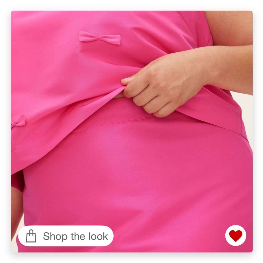 NWT kate spade x Target Pink Women's Skirt - Picture 4 of 4